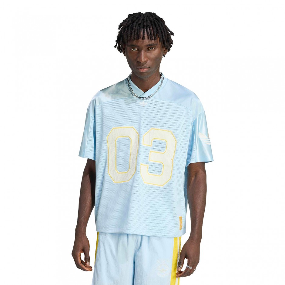 Ανδρικό T-Shirt Σιέλ - adidas Originals Soccer Jersey