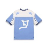 GRIMEY INFAMOUS DEEPER V NECK OVERSIZE TEE GAVN729-LBLU Siel Image 0