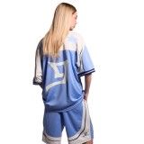 GRIMEY INFAMOUS DEEPER V NECK OVERSIZE TEE GAVN729-LBLU Siel Image 3