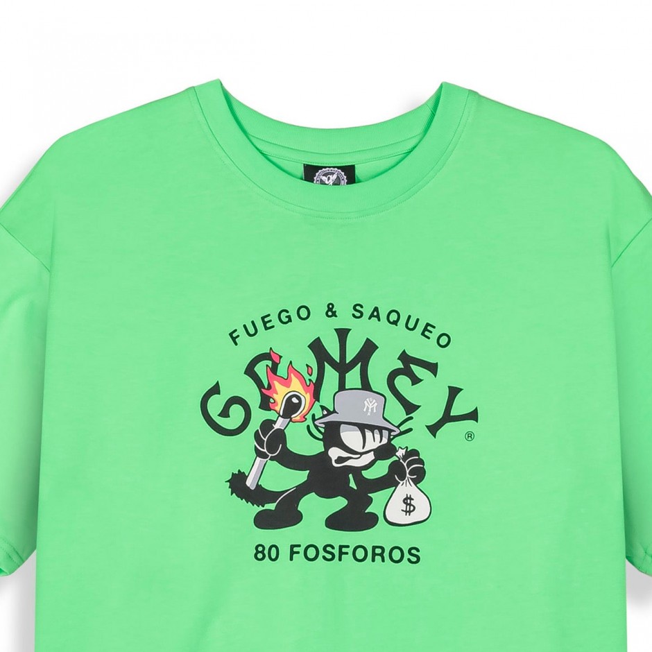 Ανδρικό T-Shirt Πράσινο - Grimey Sweet Science The Grimey Matches