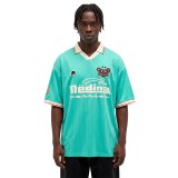 Unisex T-Shirt Τιρκουάζ - Grimey Machetazos The Warrior Boxy Soccer Εικόνα 2