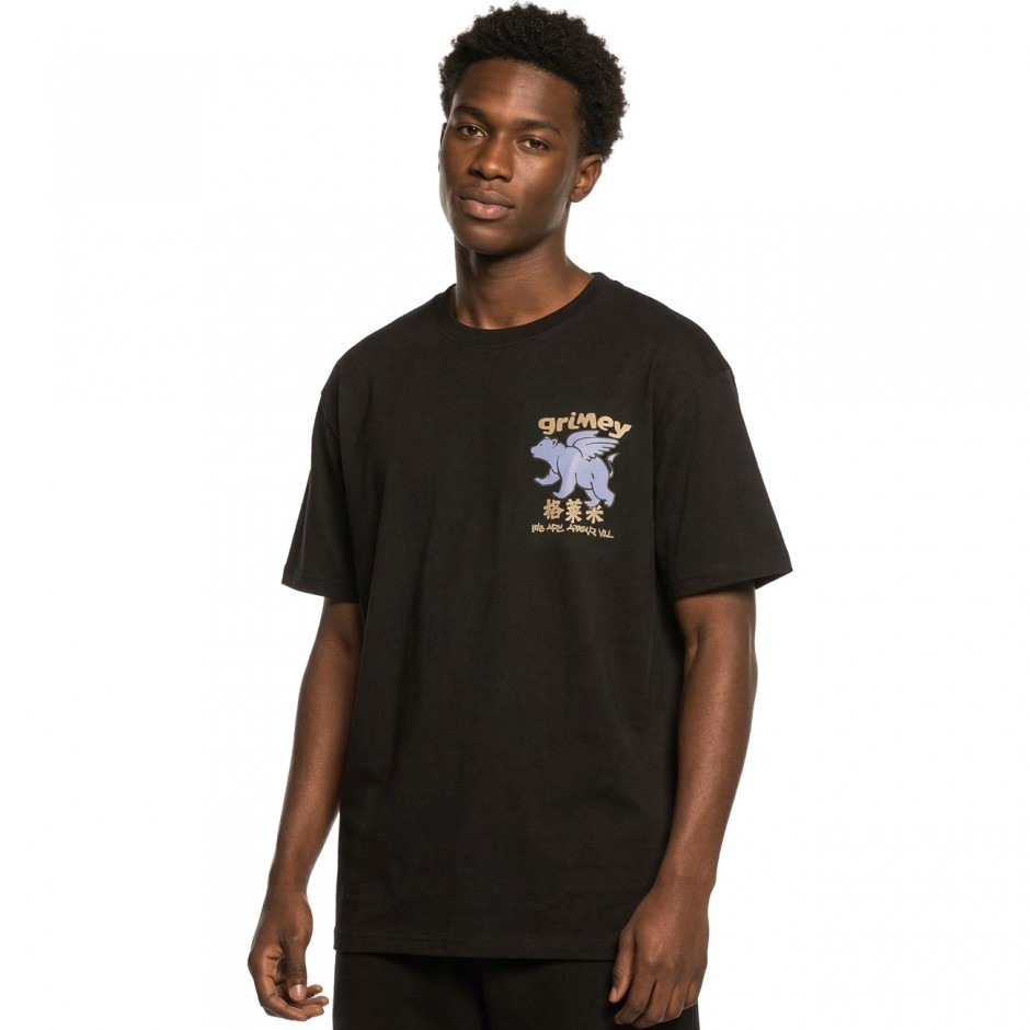 Unisex T-Shirt Black - Grimey Concreat Jungle We Are Above All