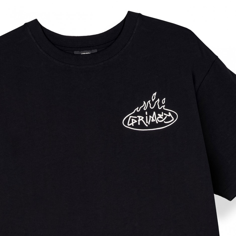 Unisex T-Shirt Black - Grimey The Character Classic Fit