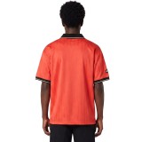 Unisex T-Shirt Κόκκινο - Grimey Machetazos Boxy Football Jersey Εικόνα 0