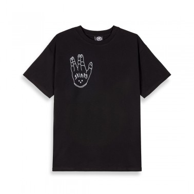 Ανδρικό T-Shirt Μαύρο - Grimey Peace Within The Glitzy Grillz