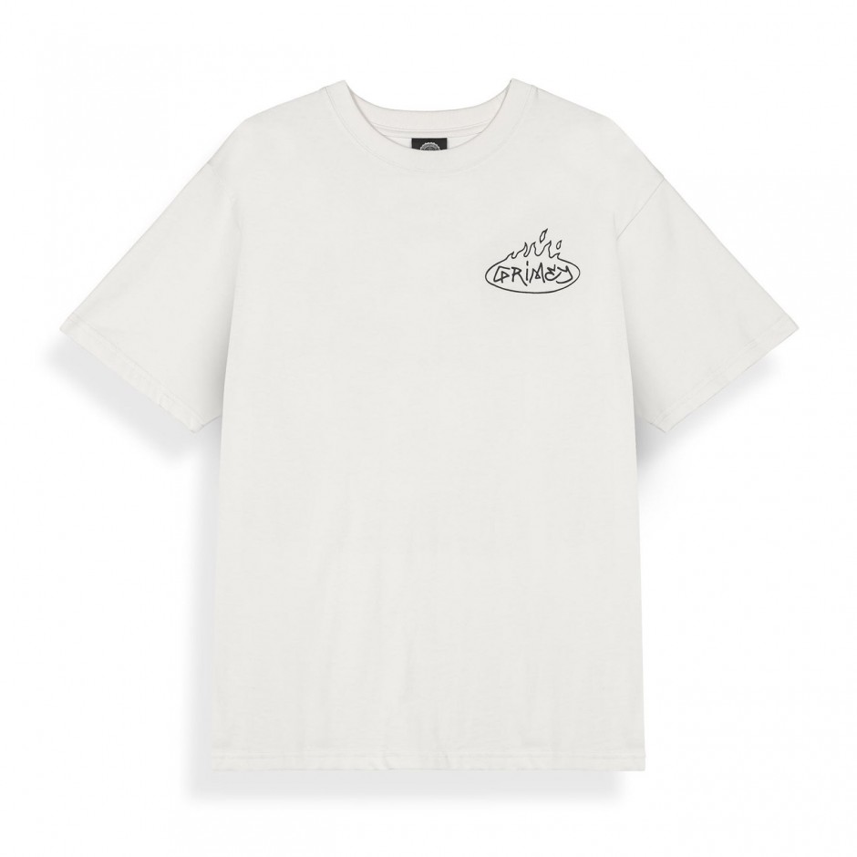 Unisex T-Shirt Εκρού - Grimey The Character Classic Fit