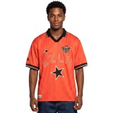 Unisex T-Shirt Κόκκινο - Grimey Machetazos Boxy Football Jersey Εικόνα 