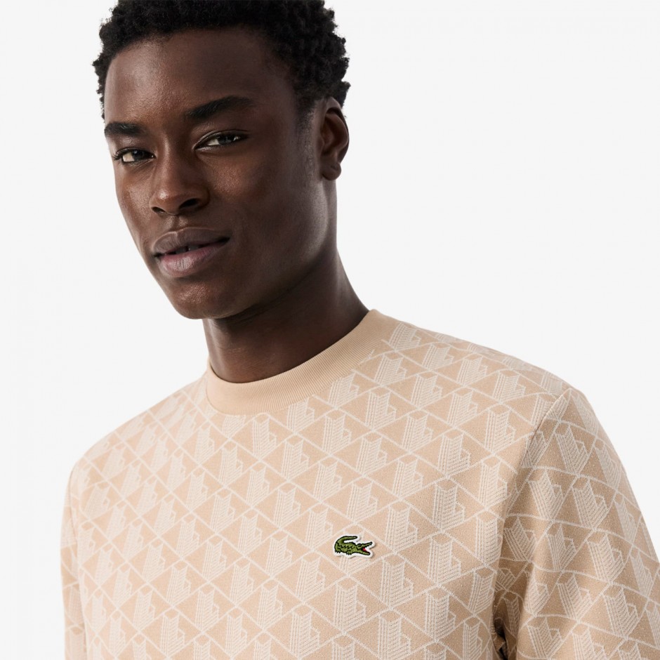 LACOSTE TEE-SHIRT&TURTLE NECK SHT SPORTSWEAR TH11978GI Beige