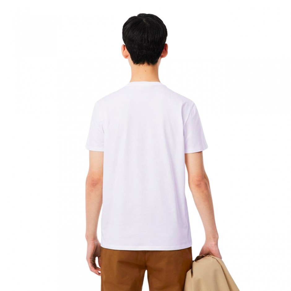 Ανδρικό T-Shirt Λευκό - Lacoste 
