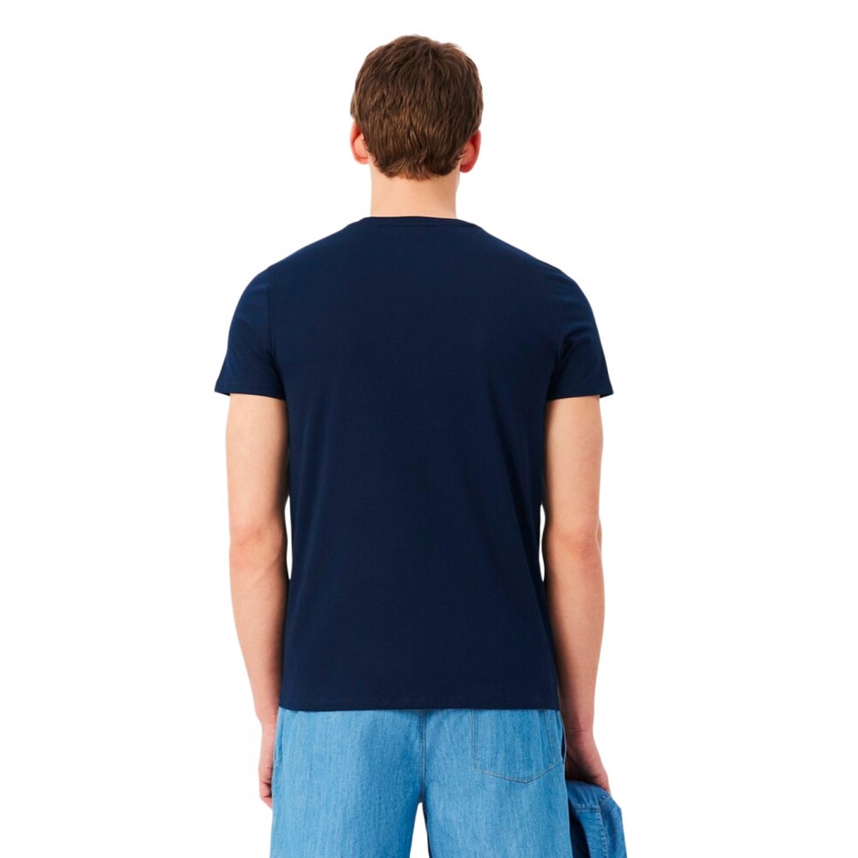 Ανδρικό T-Shirt Μπλε - Lacoste 