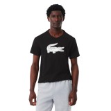 Ανδρικό T-Shirt Μαύρο - Lacoste Sport 3D Print Εικόνα 