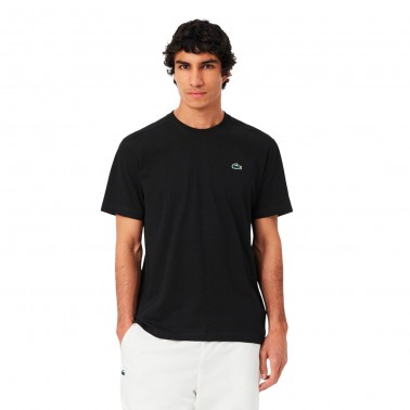 Ανδρικό T-Shirt Μαύρο - Lacoste Sport 
