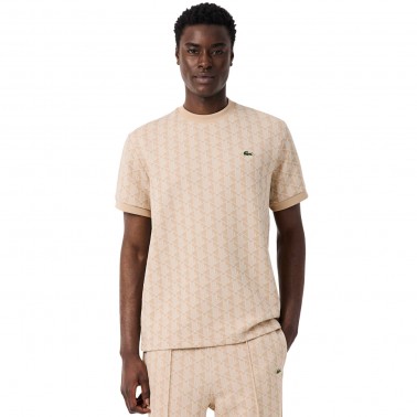 LACOSTE TEE-SHIRT&TURTLE NECK SHT SPORTSWEAR TH11978GI Beige