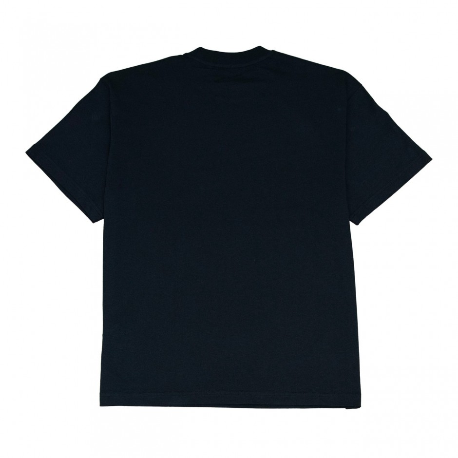 MITCHELL & NESS PARADISO OVERSIZED TEE SS16687-CBUBLCK-BLACK Black