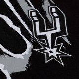 Men's NBA T-Shirt Black - Mitchell & Ness Victor Wembanyama San Antonio Spurs Chalked Up Image 2