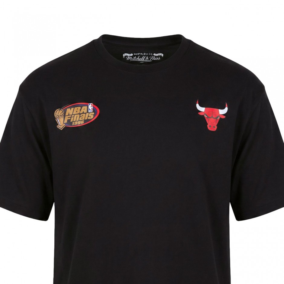 Ανδρικό T-Shirt NBA Μαύρο - Mitchell & Ness Chicago Bulls Scottie Pippen
