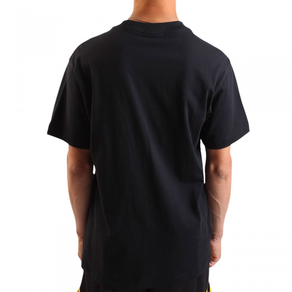Ανδρικό T-Shirt NBA Μαύρο - Mitchell & Ness Los Angeles Lakers Training Day Premium