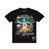 Ανδρικό T-Shirt NBA Μαύρη - Mitchell & Ness Los Angeles Lakers In The City Εικόνα 