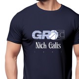 Ανδρικό T-Shirt Μπλε - Nick Galis GR Εικόνα 1