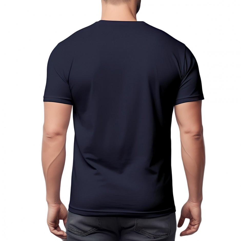Ανδρικό T-Shirt Μπλε - Nick Galis 'The Basketball Player'