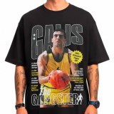 Ανδρικό T-Shirt Μαύρο - Nick Galis 'FIBA Gangster' Εικόνα 1