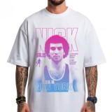 Ανδρικό T-Shirt Λευκό - Nick Galis 'New York Kid' Εικόνα 1