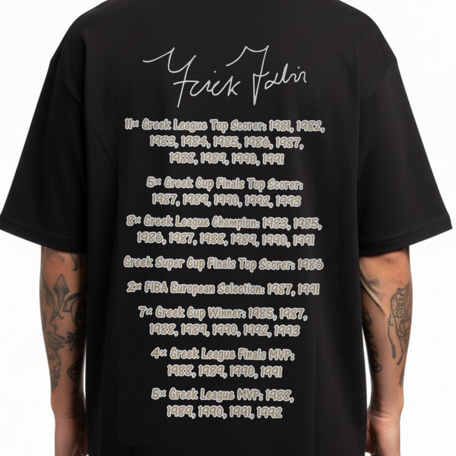 Ανδρικό T-Shirt Μαύρο - Nick Galis 'Milestone Moments'