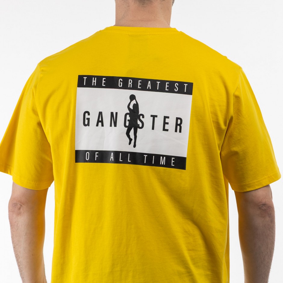 Ανδρικό T-Shirt Κίτρινο - Nick Galis 'The G.O.A.T.'