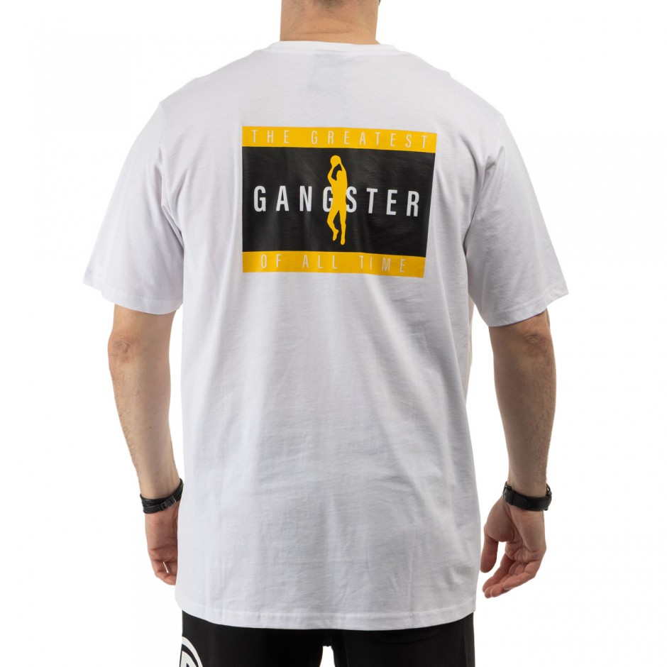 Ανδρικό T-Shirt Λευκό - Nick Galis 'The G.O.A.T.'