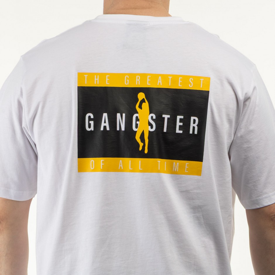 Ανδρικό T-Shirt Λευκό - Nick Galis 'The G.O.A.T.'
