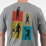 Men's T-Shirt Coal - Nick Galis 'Legend Moves' Image 2