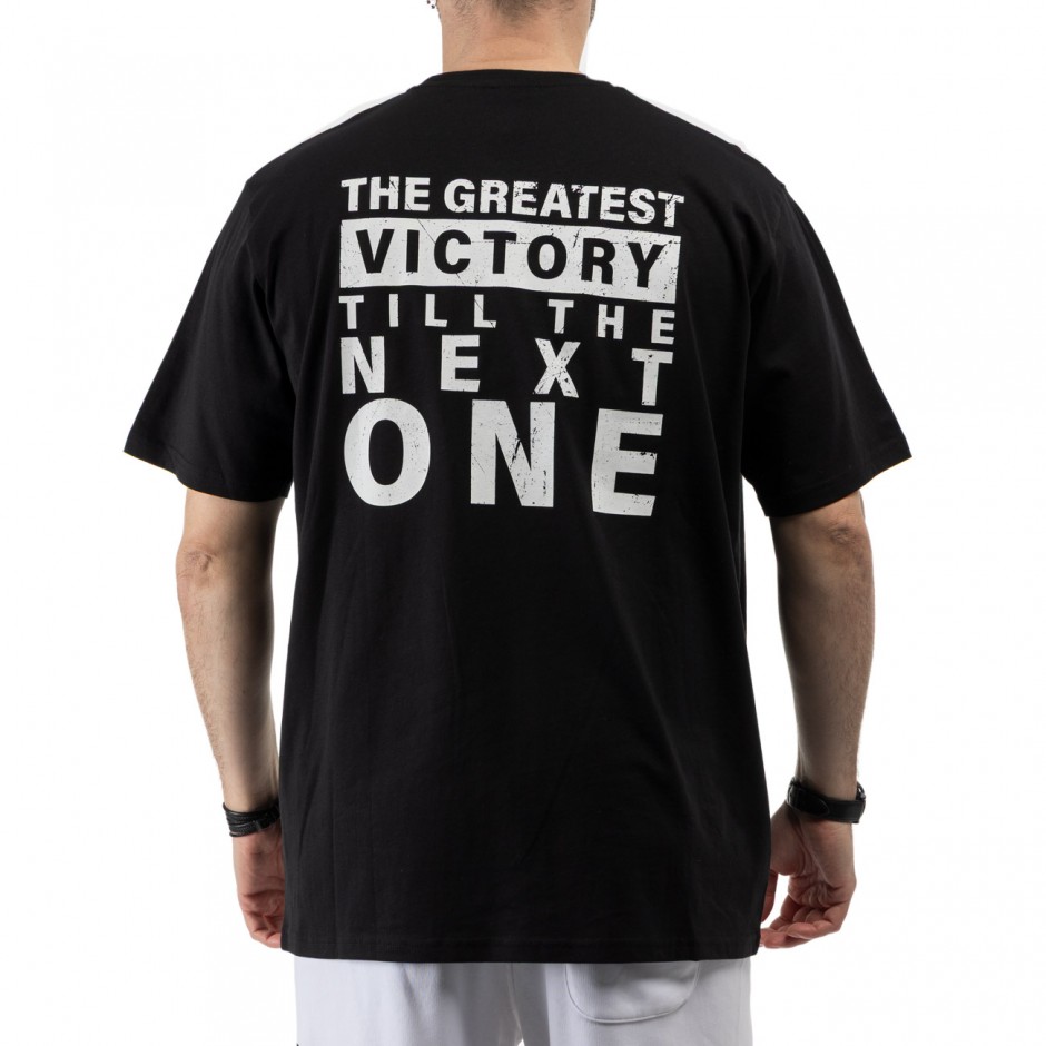 Men's T-Shirt Black - Nick Galis 'Saying'