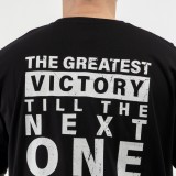 Men's T-Shirt Black - Nick Galis 'Saying' Image 1