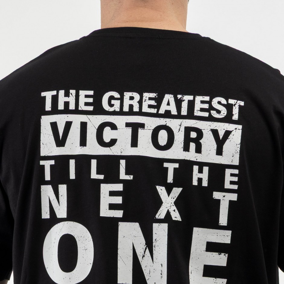 Men's T-Shirt Black - Nick Galis 'Saying'