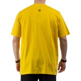 Men's T-Shirt Yellow - Nick Galis 'Gangster's Figure' Image 0