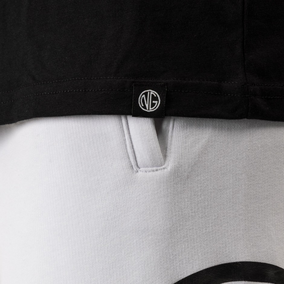 Ανδρικό T-Shirt Μαύρο - Nick Galis 'Gangster's Figure'