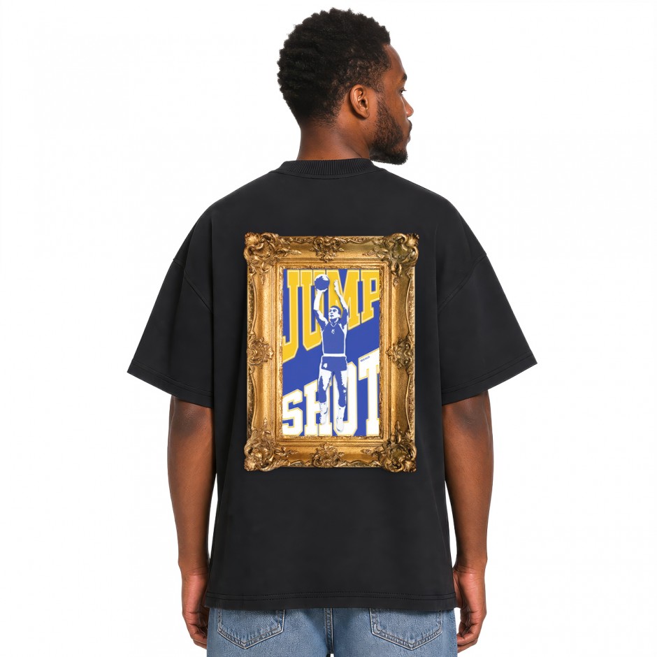 Ανδρικό T-Shirt Μαύρο - Nick Galis 'The Jump Shot'