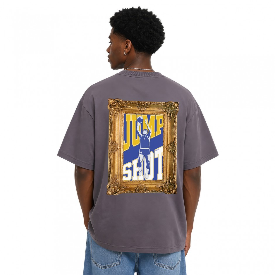 Ανδρικό T-Shirt Ανθρακί - Nick Galis 'The Jump Shot'