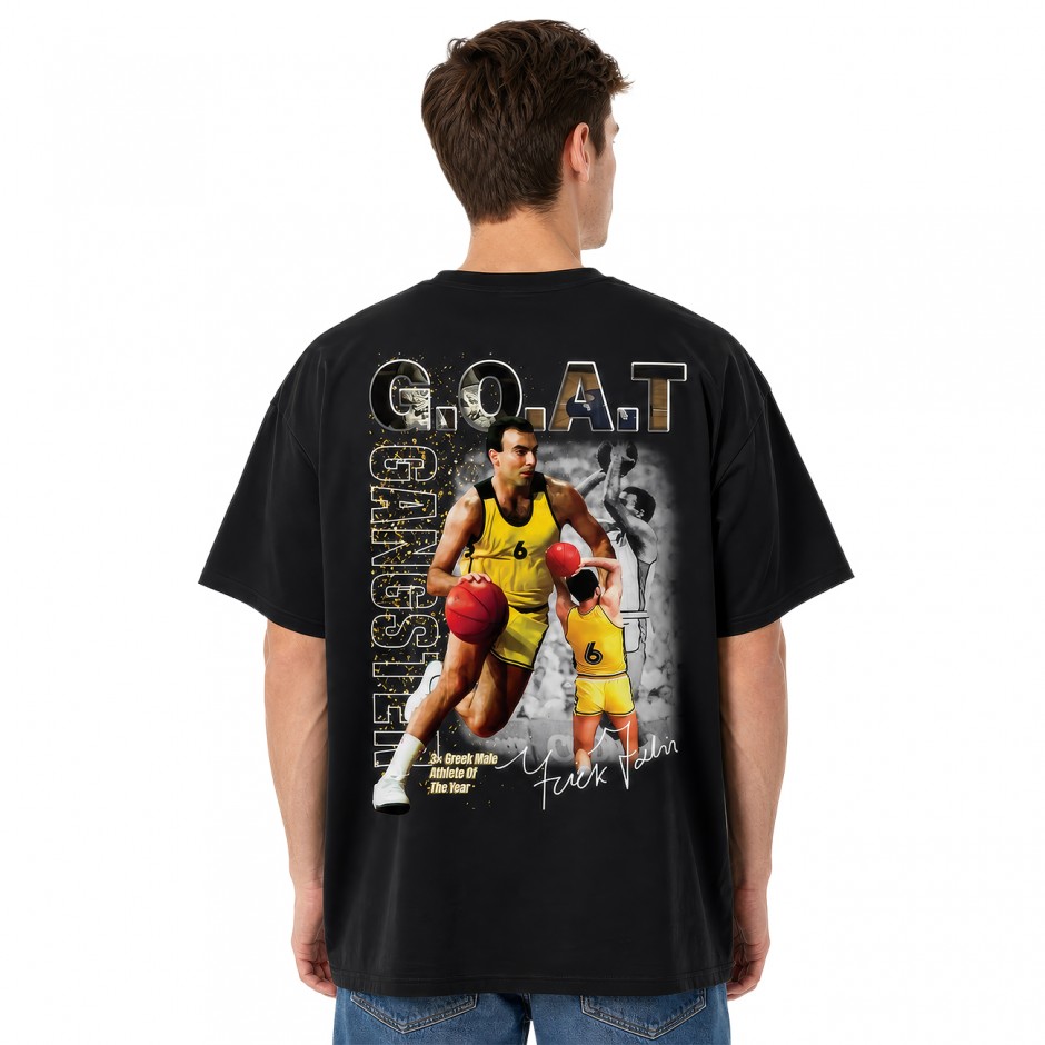 Ανδρικό T-Shirt Μαύρο - Nick Galis 'The Gangster's Legacy' 