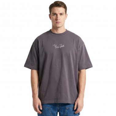 Ανδρικό T-Shirt Ανθρακί - Nick Galis 'The Gangster's Legacy'