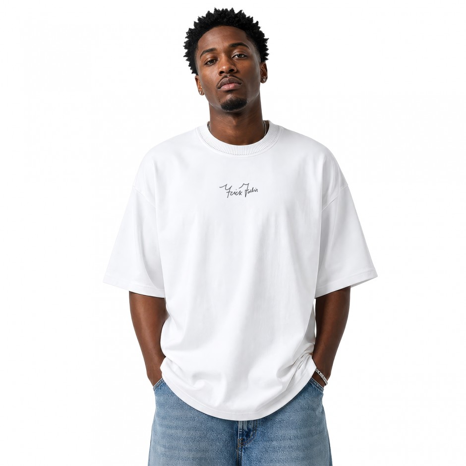 Men's T-Shirt White - Nick Galis 'The Jump Shot'