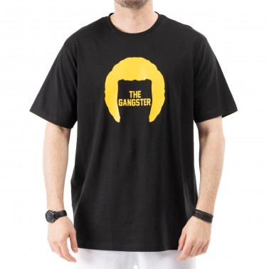 Men's T-Shirt Black - Nick Galis 'The Gangster'