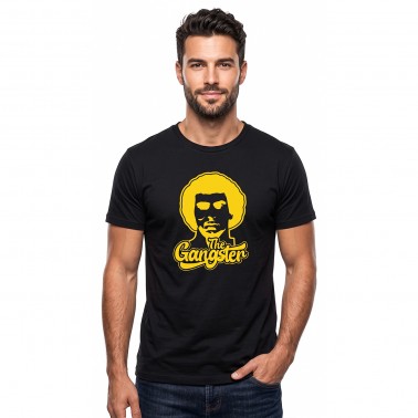 Men's T-Shirt Black - Nick Galis The Gangster