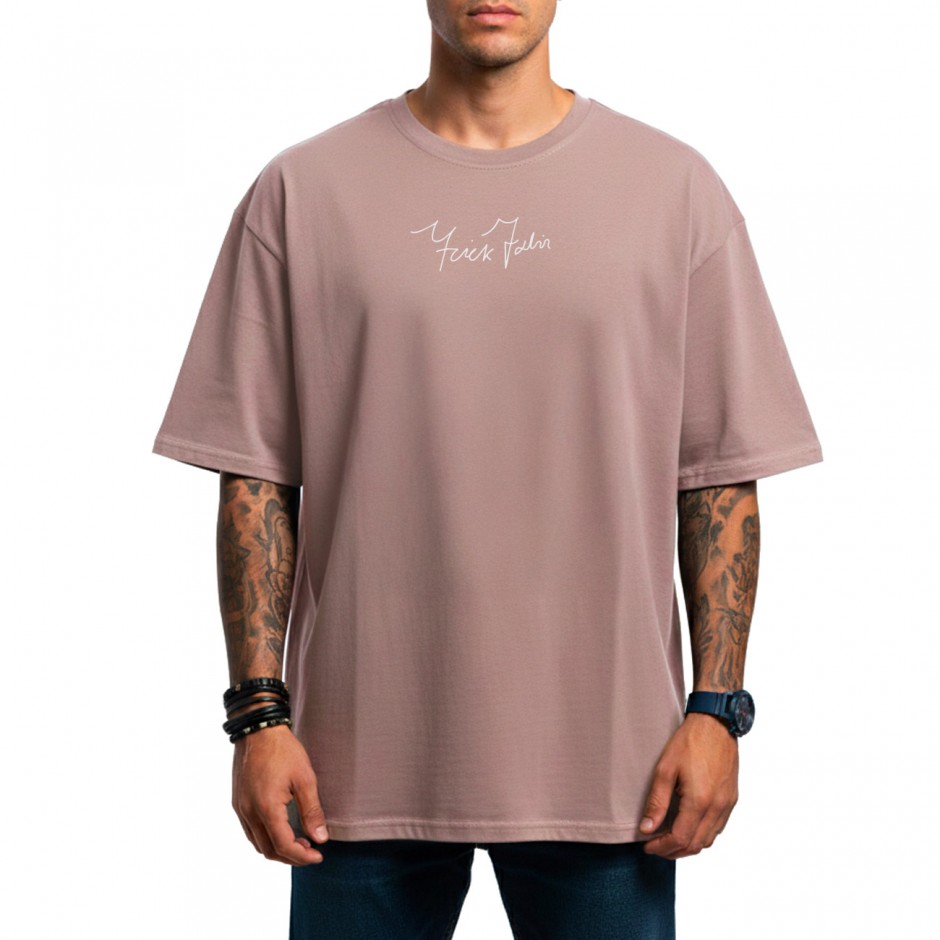 Ανδρικό T-Shirt Ροζ - Nick Galis 'Milestone Moments'
