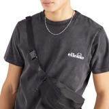 Ανδρικό T-Shirt Μαύρο - Ellesse Genderless Acid Wash Mesmery Εικόνα 1