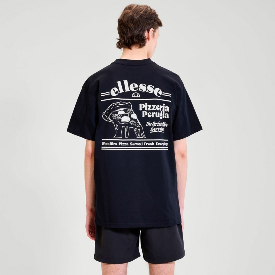 Ανδρικό T-Shirt Μαύρο - Ellesse Canoci