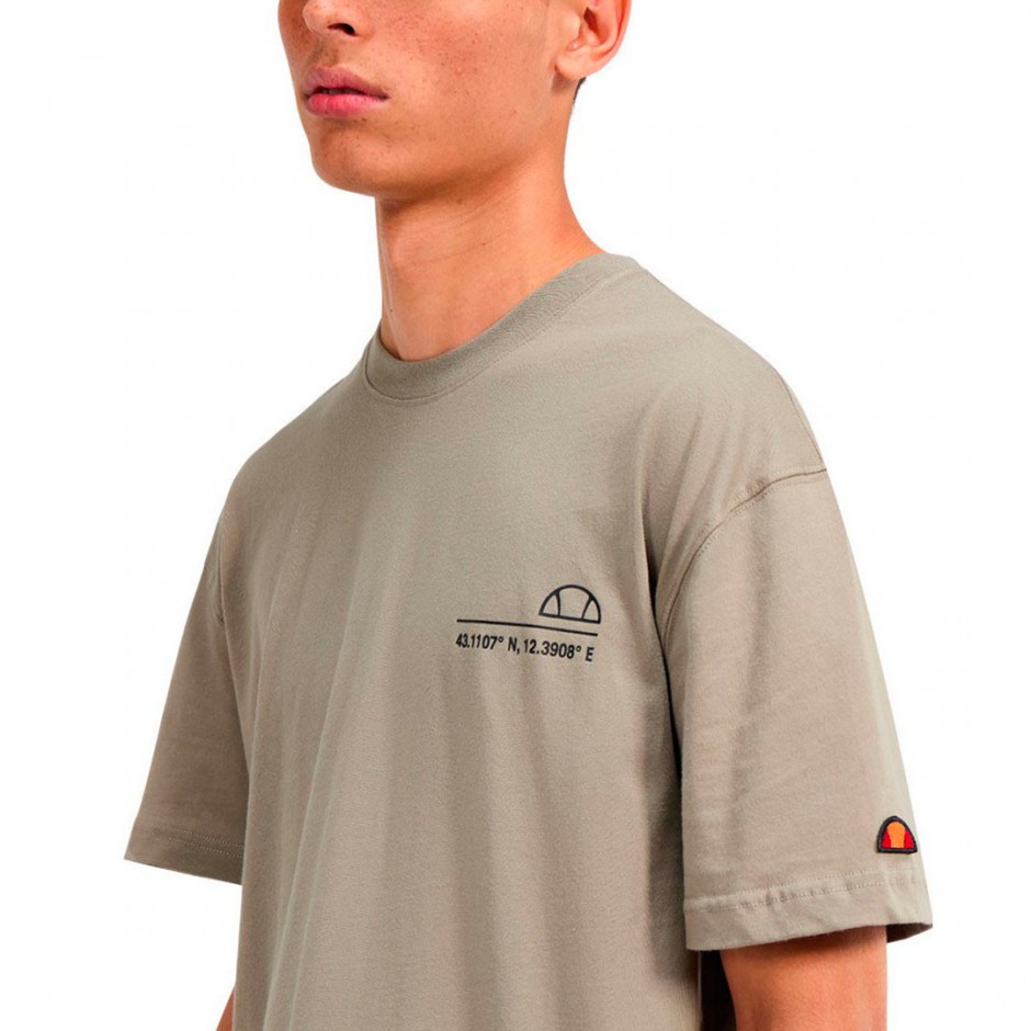 Ανδρικό T-Shirt Χακί - Ellesse Destination Parete