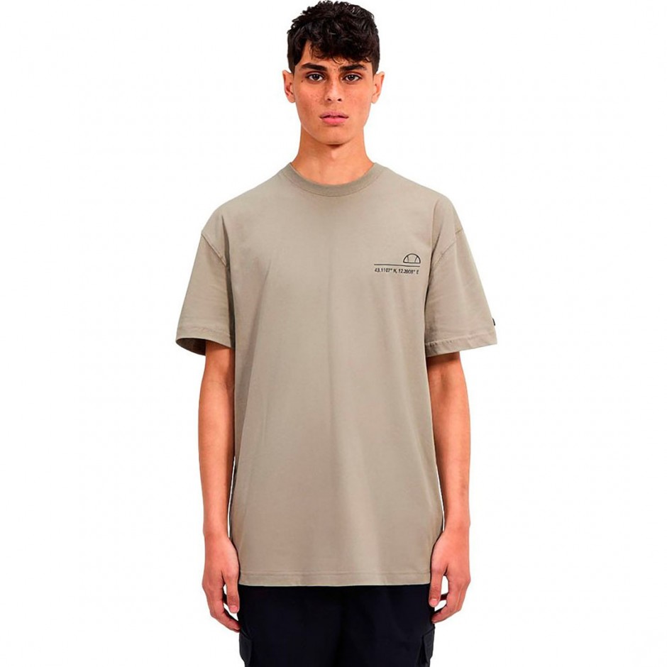Ανδρικό T-Shirt Χακί - Ellesse Destination Parete