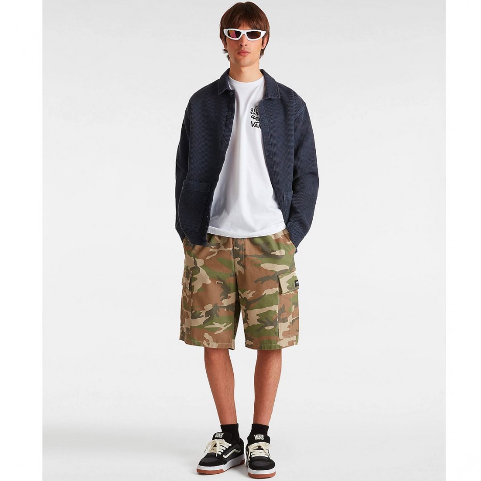 VANS WARPED WORLD SS VN000M5EWHT-WHT White