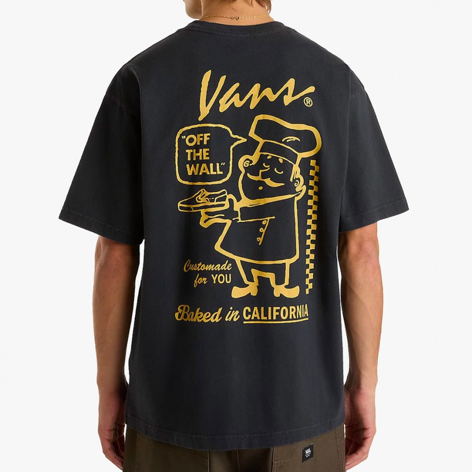 Ανδρικό T-Shirt Μαύρο - Vans 66 Baked In